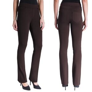 🌻Liverpool Brown "Kimberly" Pull-on Bootcut Mid Rise in Ponte Knit Size 0
